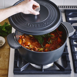 Cocotte Céleste 22 cm noir