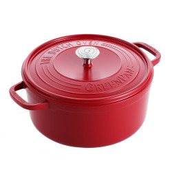 Cocotte céleste 26 cm rouge