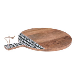 Planche à découper ronde Atika 30 cm (1 modèle aléatoire)