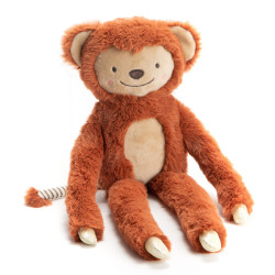 Peluche singe malin 