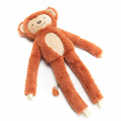 Peluche singe malin 