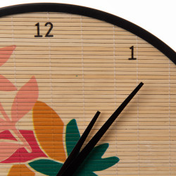 Horloge Luisa Bamboo 35 cm