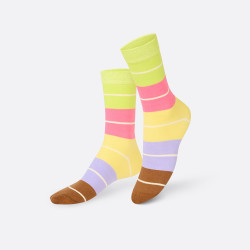 Chaussettes macaron taille unique