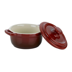 Mini cocotte Malin rouge 10 cm