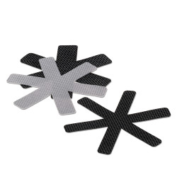 Lot de 3 feutrines pour poêles Amparo