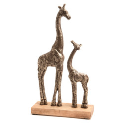 Figure girafe famille