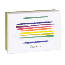 Coffret de 6 gobelets avec cuillères Little Marcel  15 cl