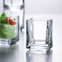 Verrine mise en bouche Kube 10 cl (lot de 6)