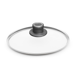 Couvercle rond en verre 24 cm