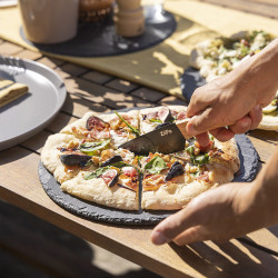 Couteau à pizza avec roulette