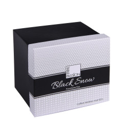 Coffret théière Snow black mat 0,8 l