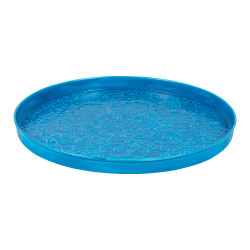 Plateau rond 42 cm Pop Flower (1 modèle aléatoire)
