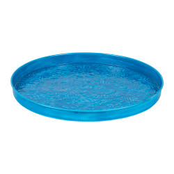 Plateau rond 36 cm Pop Flower (1 modèle aléatoire)