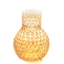 Vase bulle 23,5 cm jaune