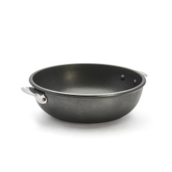 Sauteuse 24 cm bombée choc...