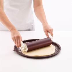 Moule rond pizza 36 cm perforé