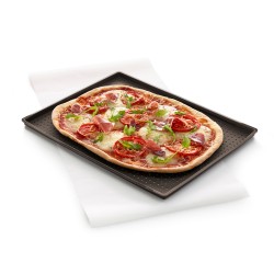 Pizza mat 30x40 cm marron