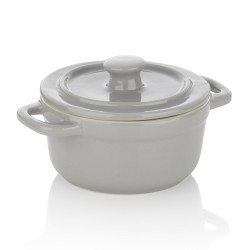 Mini cocotte Malin gris 14 cm