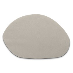 Set de table Stone gris clair 45x30 cm (lot de 2)