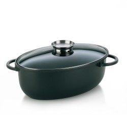 Cocotte à braiser ovale 8L...