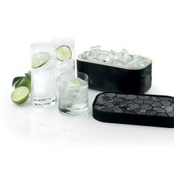 Bac à glaçons Ice box noir