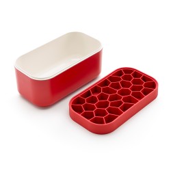 Bac à glaçons Ice box rouge