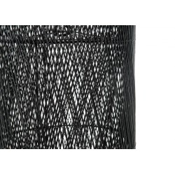 Abat-jour - non électrifié avec support douille - 45 cm en rotin noir