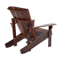 Fauteuil Adirondack en bois recyclé