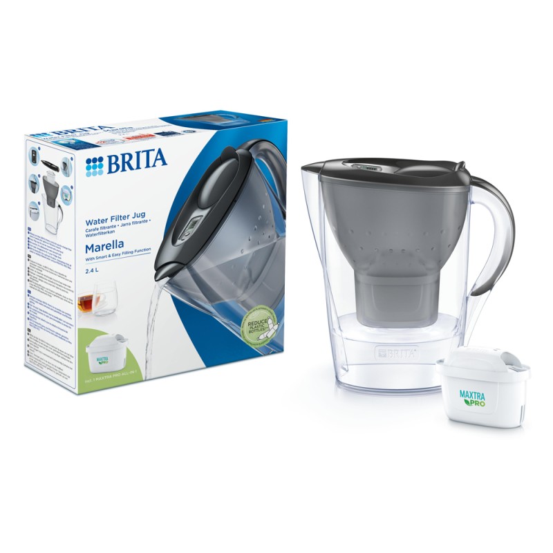 BRITA FRANCE Carafe Flow + 1 cartouche MAXTRA PRO