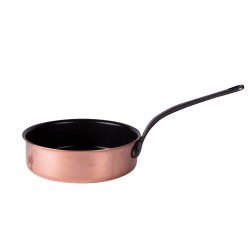 Sauteuse en cuivre 24 cm...