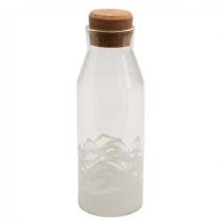 Carafe givrée nature