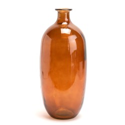 Vase Napoles 38 cm ambre