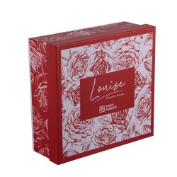 Coffret de 4 mugs Louise 35 cl