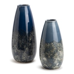 Vase Olya bleu foncé 39 cm