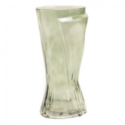 Vase sablier kaki 30 cm