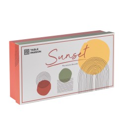 Coffret de 6 tasses Sunset 23 cl