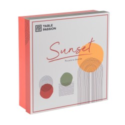 Coffret de 4 mugs Sunset 35 cl