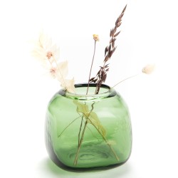 Vase Alkan 15 cm vert 