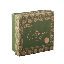 Coffret de 4 gobelets 11 cm Cottage