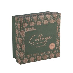 Coffret de 4 gobelets 7 cm Cottage