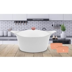 L'incroyable Cocotte  Cookut 24 cm polaire