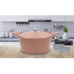 L'incroyable Cocotte Cookut 28 cm Guimauve