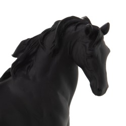 Cheval en marche noir 29 cm