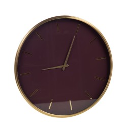 Horloge Zurish prune