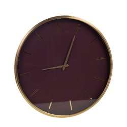Horloge Zurish prune