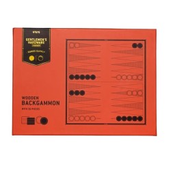 Ensemble de backgammon en bois