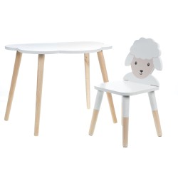 Table enfant nuage