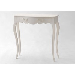 Petite console blanc cassé...