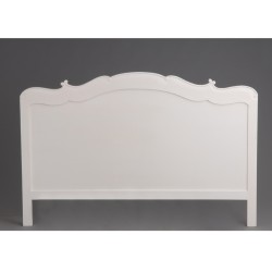 Tête de lit blanc cassé...