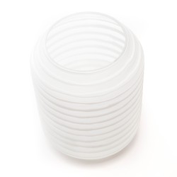 Vase Linea 26 cm blanc 